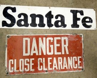 SANTA FE, DANGER 20X10,36X6