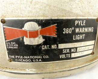 VIEW 5 PYLE WARNING LIGHT