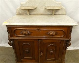 MARBLE TOP WASHSTAND