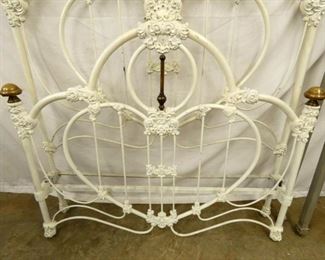 VIEW 4 WROUGHT IRON FOOTBOARD