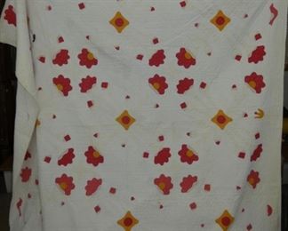 EARLY HANDMADE QUILT