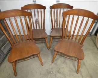 4 MATCHING HIGHBACK CHAIRS