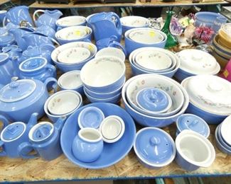 SEVERAL PIECES HALL CHINA