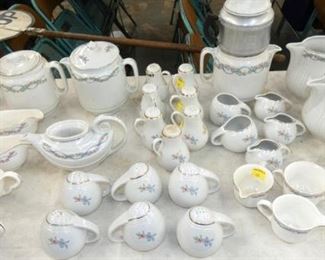 SEVERAL PIECES HALL CHINA