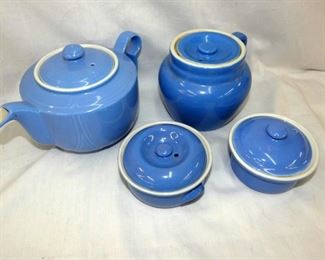 HALL TEAPOTS, BOWLS