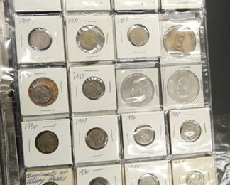 VIEW 3 VARIOUS COINS