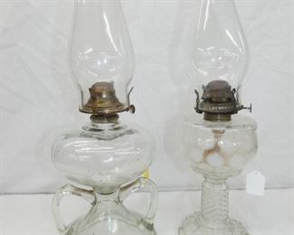 DOUBLE HANDLE OIL LAMP AND OTHERS