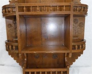 HANGING VICTORIAN CABINET