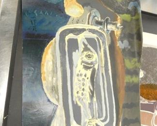 SEVERAL PIECES ART WORK