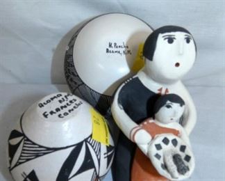 VIEW 2 CLOSEUP SIGNED POTTERY