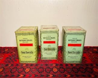 Pharmaceutical  tins