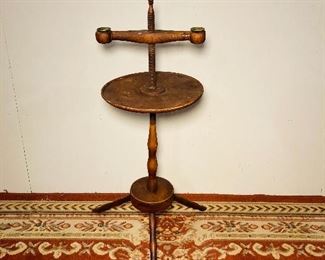 Early adjustable candlestand 