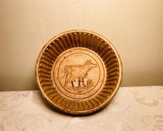 Cow butter mold