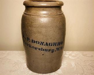 Donaghho salt glaze crock