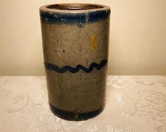 Salt glaze striper or 3 light/band crock