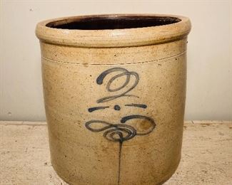 2 gallon bee-sting crock 