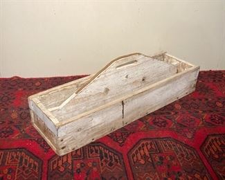 White carpenters tote