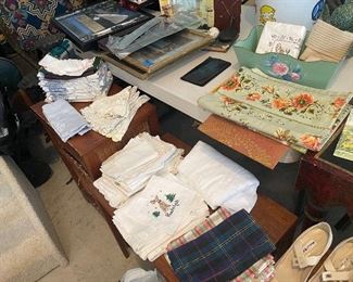 Amazing linens and scarfs