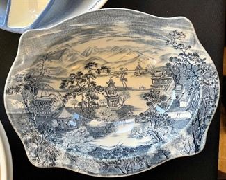 Johnson Bros. England Enchanted Garden Serving Bowl