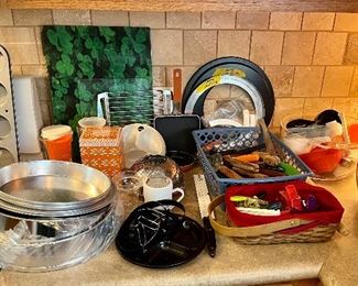 Assorted Baking and Kitchen Gadgets