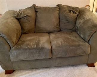 Micro-Suede Loveseat