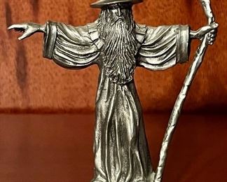 Pewter Wizard-Lord of the Rings
