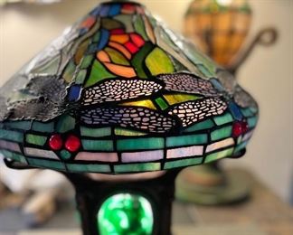 Lantern Style Dragonfly Lamp