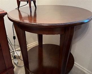 Oval End Table