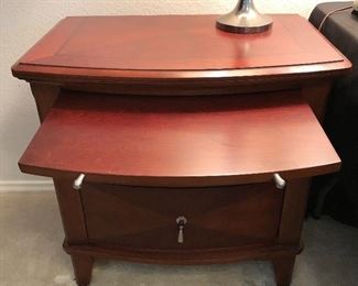 Matching End Tables - Pull out writing surface under the top