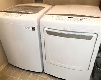 2017 LG  Washer and Dryer Set