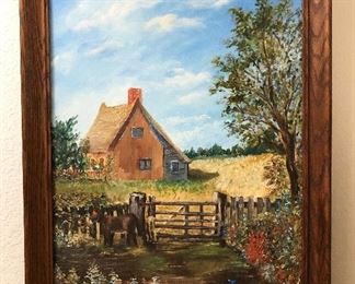 Original “Summer Cottage” by E. L. Buntebart