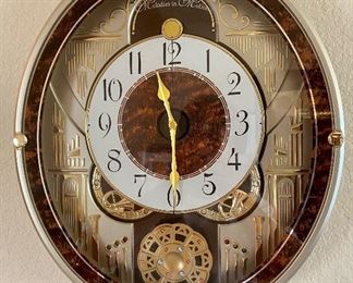 Seiko Moving Gear Musical Clock - Works great!