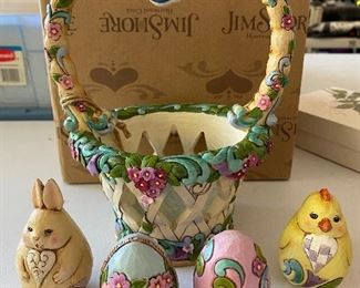 Jim Shore Easter Basket