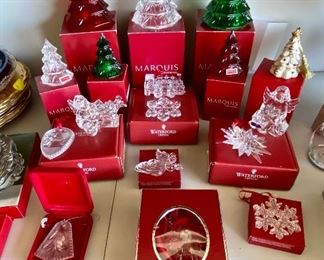 Waterford Crystal Ornaments