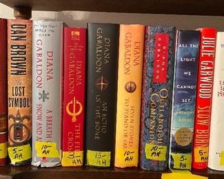 Diana Galbadon, Dan Brown and more Books
