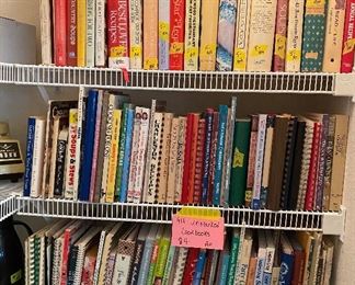 Lots of American and Ethnic Cookbooks