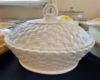 Belleek Covered Dish