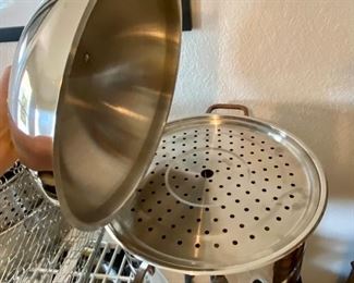 Heavy Duty Concord Stockpot w/Steamers