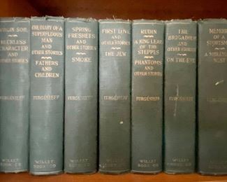 1908 Ivan Turgenieff Book Set