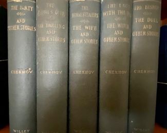 1917 Anton Chekov Book Set