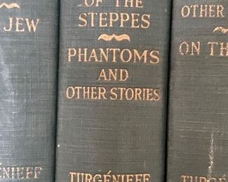 1908 Ivan Turgenieff Book Set