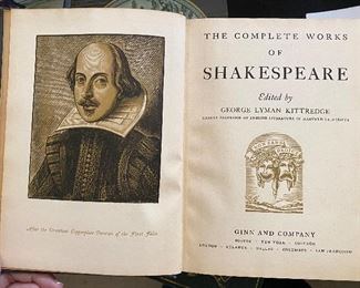 1936 "The Complete Works of William Shakespeare" Book