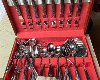 Stainless and silverplate silverware