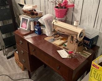 Vintage sewing machine