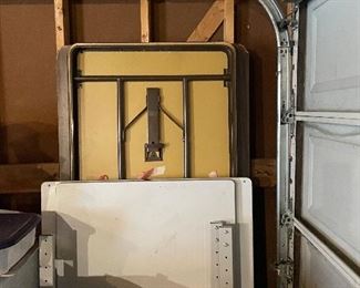 Heavy, school tables