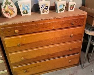 Vintage cannister set