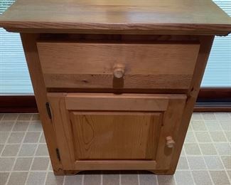 Small pine cabinet