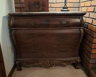 Marble Top Chest