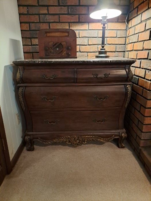 Marble Top Chest