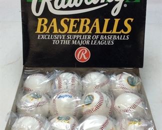 (12) NEW RAWLINGS BASEBALLS